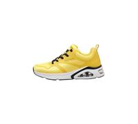 Skechers Homme Tres-air Uno Revolution-Airy Baskets, Jaune Jaune, 44 EU