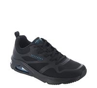 Skechers Homme Tres UNO Modern AFF-AIR Baskets, Noir, 44 EU