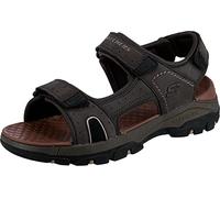 Skechers Homme Tresmen-hirano Sandales Aquatiques à Bout Ouvert pêcheur, Marron, 41 EU