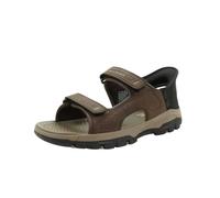 Skechers Homme TRESMEN Reece Sandale de Sport, Chocolate, 41 EU