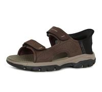 Skechers Homme TRESMEN Reece Sandale de Sport, Chocolate, 45 EU
