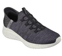 Skechers Homme Ultra Flex 3.0 Right Away Baskets, Black Mesh/Trim, 42.5 EU | Collection Printemps Été