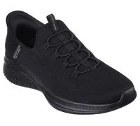 Skechers Homme Ultra Flex 3.0 Right Away Mocassin, Black Mesh/Trim, 48.5 EU Large