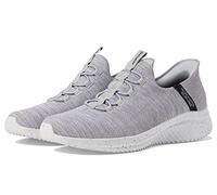 Skechers Homme Ultra Flex 3.0 Right Away Hands Free Slip-in Sneaker Mocassin, Gris, 41 EU Large