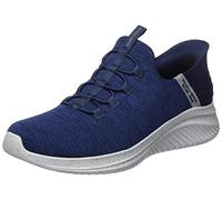 Skechers Homme Ultra Flex 3.0 Right Away Sneakers,Sports Shoes, Navy Mesh/Trim, 43 EU
