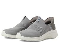 Skechers Homme Ultra Flex 3.0 Smooth Step Hands Free Slip-ins Mocassin, Gris, 41 EU Large