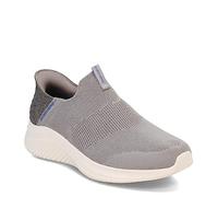 Skechers Homme Ultra Flex 3.0 Smooth Step Slip-in Mocassin, Gris, 43 EU Large