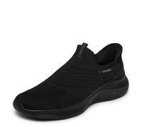 Skechers Homme Ultra Flex 4.0 CALVERA Baskets, Black Knit, 44 EU