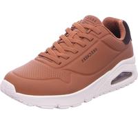 Skechers Homme Uno Harry Kane Air Basket, Brown Duraleather/Brown Suede, 41 EU