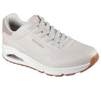 Skechers Homme Uno Harry Kane Air Basket, Taupe Duraleather/Taupe Suede, 41.5 EU