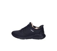 Skechers Homme UNO Lite Floating Steps Baskets, Black Duraleather/Mesh, 45 EU