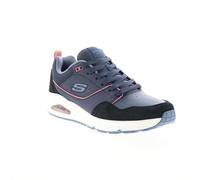 Skechers Uno Retro One baskets pour hommes en cuir bleu