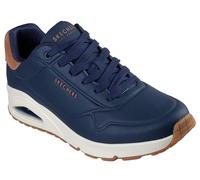 Skechers Homme Uno-Suited on Air Baskets, Bleu Marine, 47.5 EU