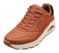 Skechers Homme Uno Tailored Air Flat-Sheets, Cognac Duraleather, 46 EU