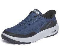 Skechers Homme Urban Explore Slip-In ENTRAINEUSE, Navy Textile/Synthetic/Black Trim, 45 EU
