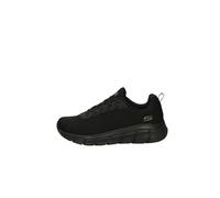 Skechers Homme Vapor Foam Covert Baskets, Black Knit, 42.5 EU