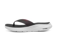 Skechers Homme Vapor Foam Sandal Sayto, Black Kpu Red Trim, 42 EU