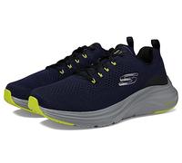 Skechers Homme Vapor Foam Tissu Oxford, Navy Mesh/Synthetic/Lime Trim, 39.5 EU
