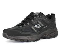 Skechers Homme Vigor 2.0 Trait Basket, Marron Noir, 43 EU Large