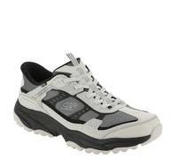 Skechers Homme Slip-ins Mains Libres Vigor à Basket, Textile Gris synthétique avec Bordure Noire, 43 EU