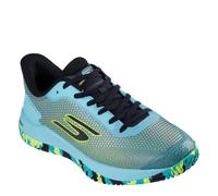 Skechers Homme Viper Court Pro 2.0 Basket, Aqua Syntehtic/Textile/Multi Trim, 43.5 EU