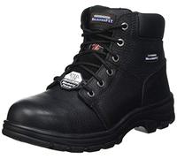 Skechers Homme Workshire Bottes Classiques, Black Embossed Leather, 41.5 EU