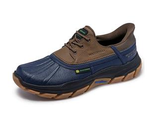 Skechers Homme X John Deere Respected Tanzier Basket | Décontracté, à enfiler, imperméable, coupe décontractée, mousse à mémoire de forme refroidie à l'air, caoutchouc Goodyear