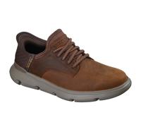 Skechers Hommes 2025 Garza Gervin Baskets En Cuir À Enfiler