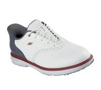 Skechers Prestige Chaussures de Golf à Enfiler pour Homme, Gris Naturel, 45.5 EU