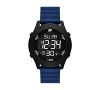 SKECHERS Hommes Analogique Quartz Montre avec Bracelet en Silicone SR5225