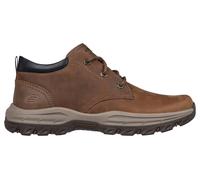 Skechers Hommes Bottes Smart Coupe Décontracté Knowlson Ramhurst Cuir À Brun UK
