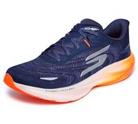 Skechers Hommes Skx Aero Spark Chaussure De Running sans Stabilisateurs Chaussures De Running Navy/Orange - Bleu Foncé 44,5