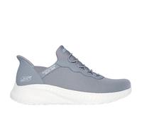 Skechers Hommes Slip-Ons Bobs Sport À Lacets Gris Taille UK
