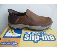 Skechers Plateforme pour Homme, Marron, 42 EU