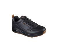 Skechers Hommes Street UNO Alder Baskets 183012 Noires