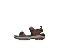 Skechers Hommes USA TRESMEN Ryer, Maille synthétique Chocolat, 48.5 EU