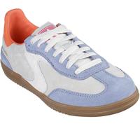 Skechers Femme Hotshot for The Win Basket, Light Blue Leather/Multi Trim, 41 EU