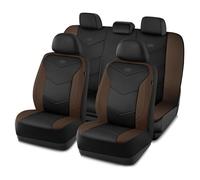 Skechers Housses de siège de voiture en mousse à mémoire de forme - Confort ultime et soutien - Compatibles avec les airbags - Ajustement universel pour la plupart des SUV, camionnettes, berlines