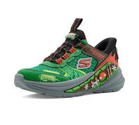 Skechers Hyper-Quest Baskets Garçon Synthétique/Textile/Multi Trim Vert Pointure 37