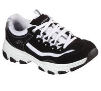 Skechers I-Conik Chaussures Moyen Width en Noir/Blanc, Pointure 36