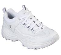 Skechers Iconic Moyen Width en Blanc/Argent, Pointure 38