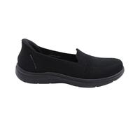 Skechers - Industria Loafer - Femme - Chaussures - Noir - Taille: 38 EU