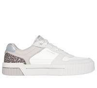 Skechers Baskets de Luxe Jade Lustrous pour Femme, Blanc, 37 EU