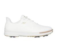 Skechers Jasmine Chaussures de golf imperméables pour femme, blanc/doré, 37 EU