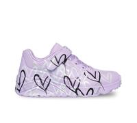 Skechers JGoldcrown: Uno Lite - Love Levitate Chaussures pour Fille Violet 314078L-LVMT 32