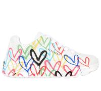 Skechers JGoldcrown: UNO Lite - Spread the Love Chaussures Moyen Width en Blanc, Pointure 39