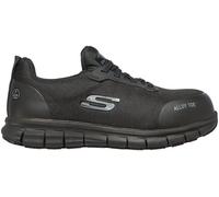 Skechers Jixie Alloy Toe Work Trainers Ladies Noir 5.5 (38.5) Female