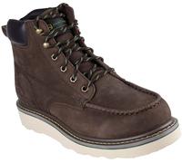 Skechers John Deere Lace Up Padded Collar Bo Steel Toe Cap Boots Mens Chocolat 11 (46) Male