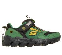 Skechers John Deere: Mega-Flex Lite - Dozer-Brights Chaussures Moyen Width en Gris/Noir, Pointure 29