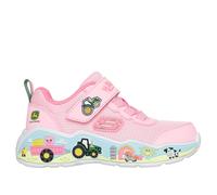 Skechers John Deere: Play Scene - Farm Girlie Chaussures Moyen Width en Rose, Pointure 24, Lavable en machine